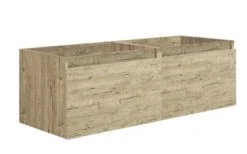 Bloc Meuble NUDEA 1.0 Cognac Sans Vasque 120cm - BATHROOM THERAPY