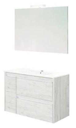 Meuble BOSTON à Suspendre 80cm Nordic - BATHROOM THERAPY