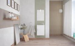 Meuble Lave-mains De Face à Suspendre New York Blanc - BATHROOM THERAPY 6 Meuble Lave-mains De Face à Suspendre New York Blanc - BATHROOM THERAPY -Salle De Bain Fournitures 402511003 3