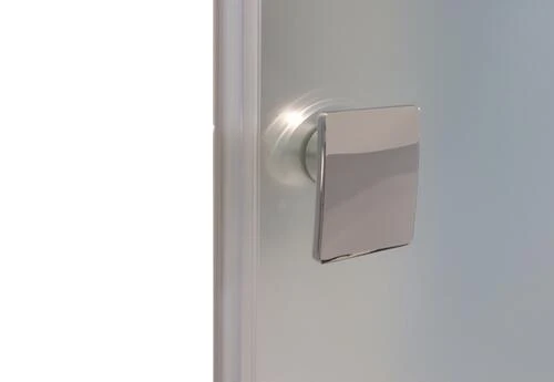 Paroi De Douche Quart De Cercle Verre Givré Selyna 90cm - ELMER 4 Paroi De Douche Quart De Cercle Verre Givré Selyna 90cm - ELMER – Image 4