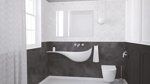 Vasque à Suspendre 120cm Goutte - BATHROOM THERAPY 3 Vasque à Suspendre 120cm Goutte - BATHROOM THERAPY – Image 3