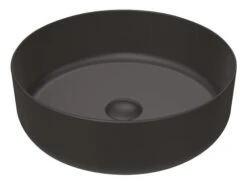 Vasque à Poser Ronde ø37x12 Cm Veniz Noire - BATHROOM THERAPY 7 Vasque à Poser Ronde ø37x12 Cm Veniz Noire - BATHROOM THERAPY -Salle De Bain Fournitures 403511010 3