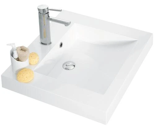 Plan Vasque PMR En Résine 70cm Ergo - NEOVA 1 Plan Vasque PMR En Résine 70cm Ergo - NEOVA