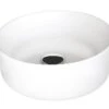 Vasque à Poser Ronde ø38x13,5 Cm Blanche