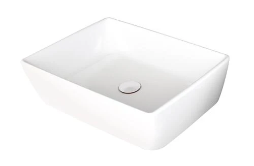 Vasque Rectangulaire à Poser 50x35cm Blanche 1 Vasque Rectangulaire à Poser 50x35cm Blanche