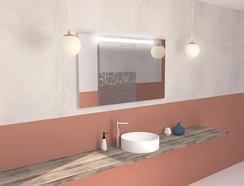 Miroir Eclairant à Suspendre 120x70cm LISBONNE - BATHROOM THERAPY 2 Miroir Eclairant à Suspendre 120x70cm LISBONNE - BATHROOM THERAPY – Image 2