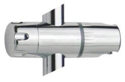 Coulisseau Chromé Pour Barre De Douche ø18