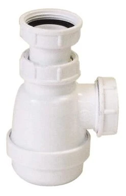 Siphon De Lavabo Petit Culot Réglable En Hauteur