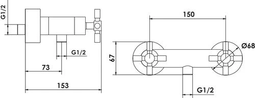 Mélangeur De Douche Rond'O - ROLF 2 Mélangeur De Douche Rond'O - ROLF – Image 2