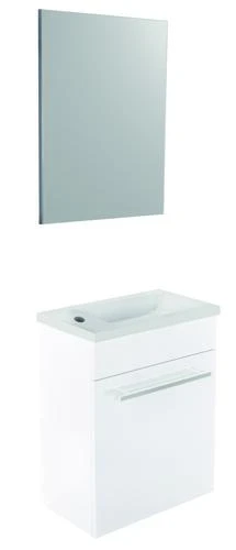 Meuble Lave-mains De Face Blanc Cuzco - BATHROOM THERAPY