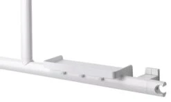 Barre De Douche En T Ou En L Blanc - PELLET -Salle De Bain Fournitures 49820 4