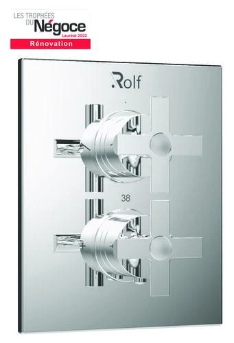Thermostatique De Douche Avec Set Déco à Encastrer Star'O - ROLF Inside 1 Thermostatique De Douche Avec Set Déco à Encastrer Star'O - ROLF Inside