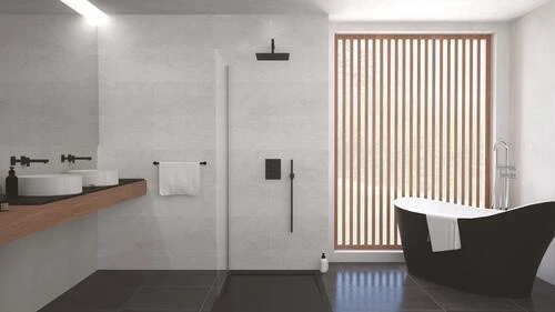 Pack Thermostatique De Douche à Encastrer Fact'Ory Noir Mat - ROLF 2 Pack Thermostatique De Douche à Encastrer Fact'Ory Noir Mat - ROLF – Image 2