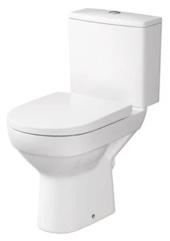 Pack WC Forme D Double Commande Sans Bride - ROLF