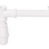 Tubulure Avec Siphon Pour évier 2 Cuves - WIRQUIN