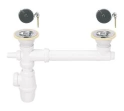 Vidage D'évier 2 Cuves ø60 - WIRQUIN