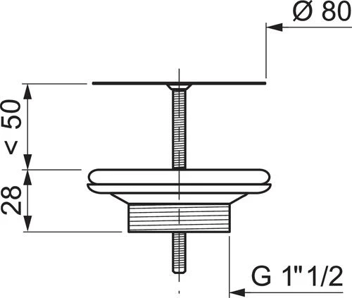 Bonde Laiton à Grille Plate - WIRQUIN 2 Bonde Laiton à Grille Plate - WIRQUIN – Image 2