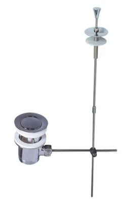 Bonde De Lavabo Laiton à Tirette - WIRQUIN