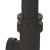 Siphon De Lavabo Universel Noir Avec Bonde Digiclic - VALENTIN