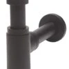 Siphon De Lavabo Laiton Noir Mat - WIRQUIN