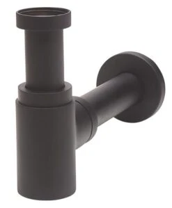 Siphon De Lavabo Laiton Noir Mat - WIRQUIN