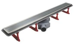 Pack Caniveau Complet Avec Grille Et Cadre Inox