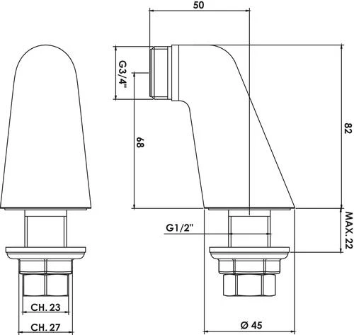 Jeu De 2 Raccords Colonnette Droits Noir Mat Avec écrou Collet Battu 2 Jeu De 2 Raccords Colonnette Droits Noir Mat Avec écrou Collet Battu – Image 2