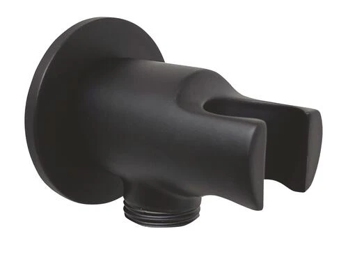 Support Mural Rond Laiton à Encastrer Noir 1 Support Mural Rond Laiton à Encastrer Noir