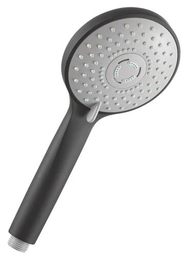 Douchette Anticalcaire 3 Jets ø112mm Noire 1 Douchette Anticalcaire 3 Jets ø112mm Noire