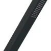Douchette Carrée Anticalcaire Monojet Laiton Noir 24,5mm - ROLF