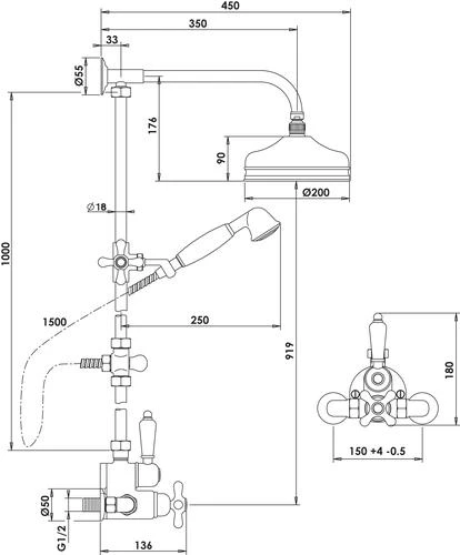 Colonne Thermostatique Bastide - ROLF 2 Colonne Thermostatique Bastide - ROLF – Image 2