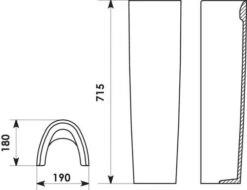 Colonne Pour Lavabo 7111 5 Colonne Pour Lavabo 7111 -Salle De Bain Fournitures 503511508 3