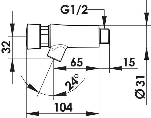Robinet De Lavabo Mural Neo Prestogreen - Presto 2 Robinet De Lavabo Mural Neo Prestogreen - Presto – Image 2