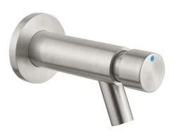 Robinet De Lavabo Mural Temporise Design Inox - ROLF