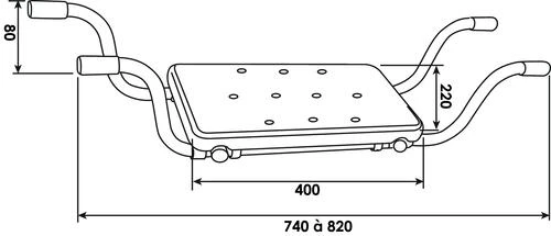 Siège De Baignoire Réglable 2 Siège De Baignoire Réglable – Image 2