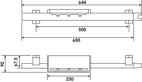 Barre D'appui Multifonctions Pour Douche Arsis - PELLET 2 Barre D'appui Multifonctions Pour Douche Arsis - PELLET – Image 2