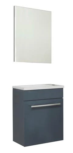 Meuble Lave-mains De Face Anthracite Cuzco - BATHROOM THERAPY