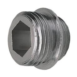 Raccord De Bec Chromé Double Mâle 18/150