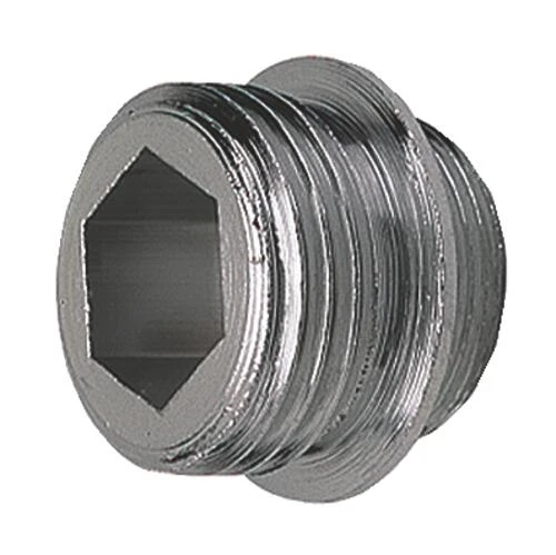 Raccord De Bec Chromé Double Mâle 18/150 1 Raccord De Bec Chromé Double Mâle 18/150