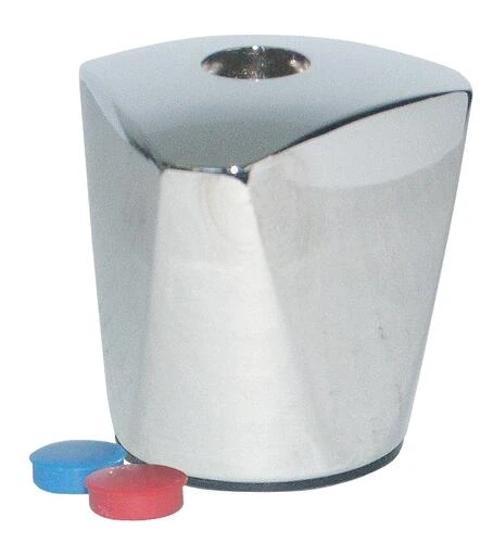 Croisillon Métal Tricorne Chromé Pour Tête Universelle 1 Croisillon Métal Tricorne Chromé Pour Tête Universelle