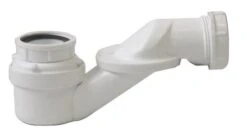 Siphon De Baignoire Plastique Blanc Extra-plat - VALENTIN