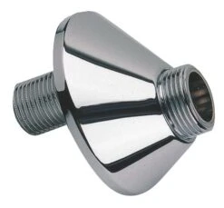 Raccord Laiton Chromé Excentre 45 - Double Mâle 12/17- 20/27