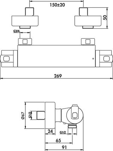 Thermostatique De Douche Absolu Advance - ROLF 2 Thermostatique De Douche Absolu Advance - ROLF – Image 2