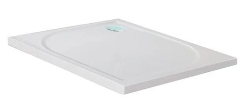 Receveur De Douche Extra-plat En Béton De Synthèse 90x90cm - ELMER 1 Receveur De Douche Extra-plat En Béton De Synthèse 90x90cm - ELMER