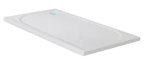 Receveur De Douche Extra-plat En Béton De Synthèse 80x100cm - ELMER 1 Receveur De Douche Extra-plat En Béton De Synthèse 80x100cm - ELMER