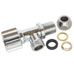 Robinet D'arrêt Court Sous Lavabo 12/17 - SCHELL -Salle De Bain Fournitures 687 12 3