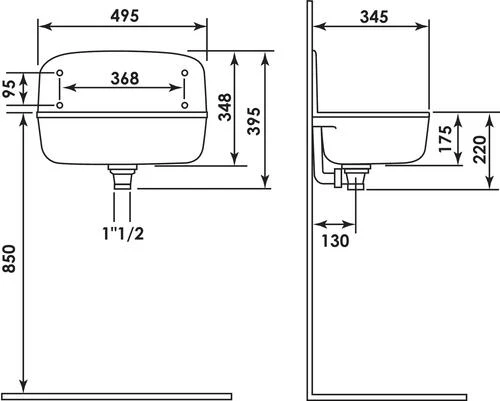 Poste à Eau Polypropylène Blanc - NICOLL 2 Poste à Eau Polypropylène Blanc - NICOLL – Image 2