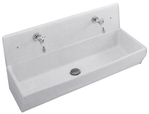 Dosseret Pour Lavabo Collectif 100x23cm 2 Dosseret Pour Lavabo Collectif 100x23cm – Image 2