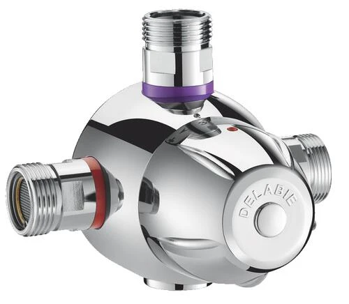 Mitigeur Thermostatique Collectif Premix T4 Confort - DELABIE 1 Mitigeur Thermostatique Collectif Premix T4 Confort - DELABIE