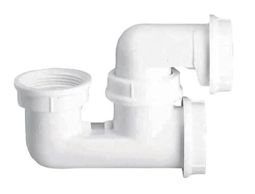 Siphon De Baignoire Plastique Blanc Avec Bouchon De Visite - NICOLL 1 Siphon De Baignoire Plastique Blanc Avec Bouchon De Visite - NICOLL